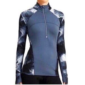 Athleta Activewear Running Wild Half Zip Pullover